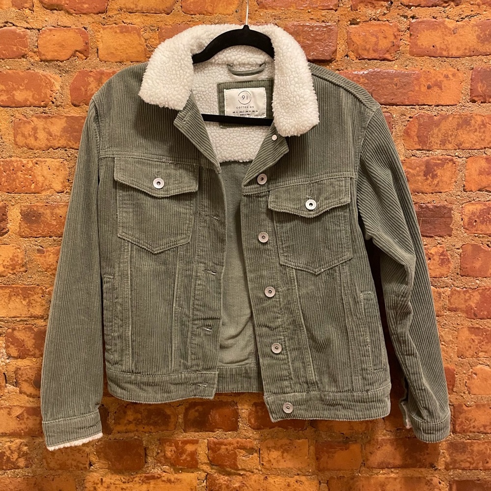 Green Corduroy Jacket
